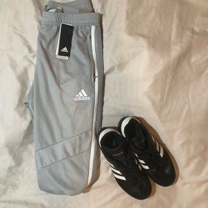 Adidas Joggers Gray- Size M